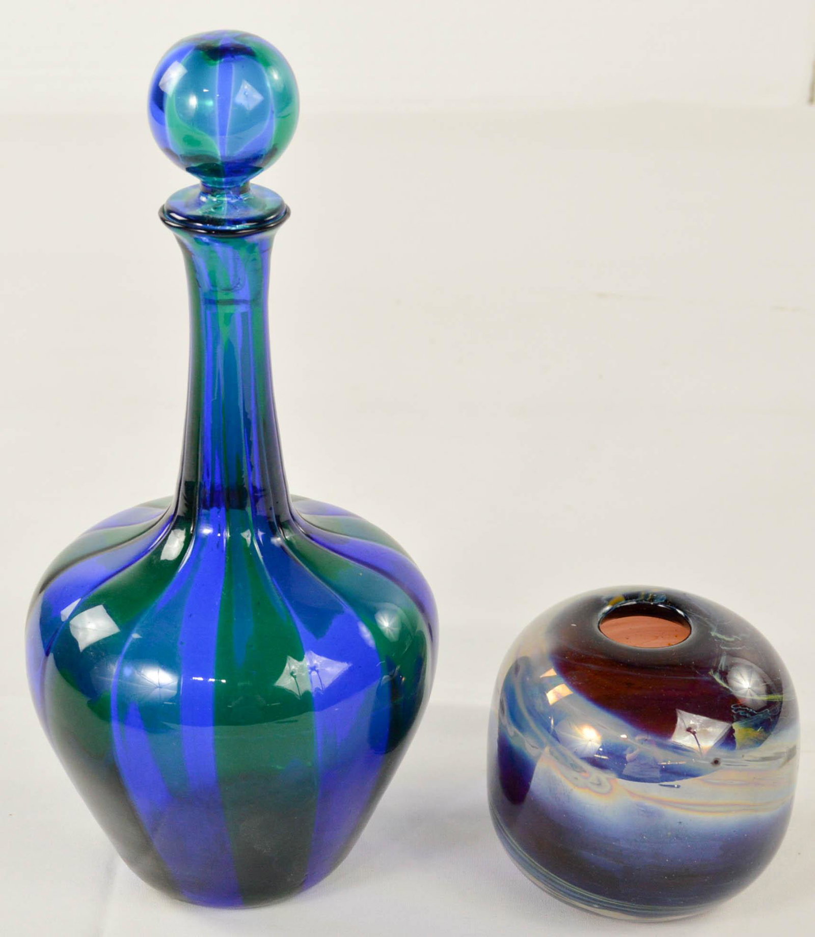 2 Art Glass Pieces (1 of 3)
