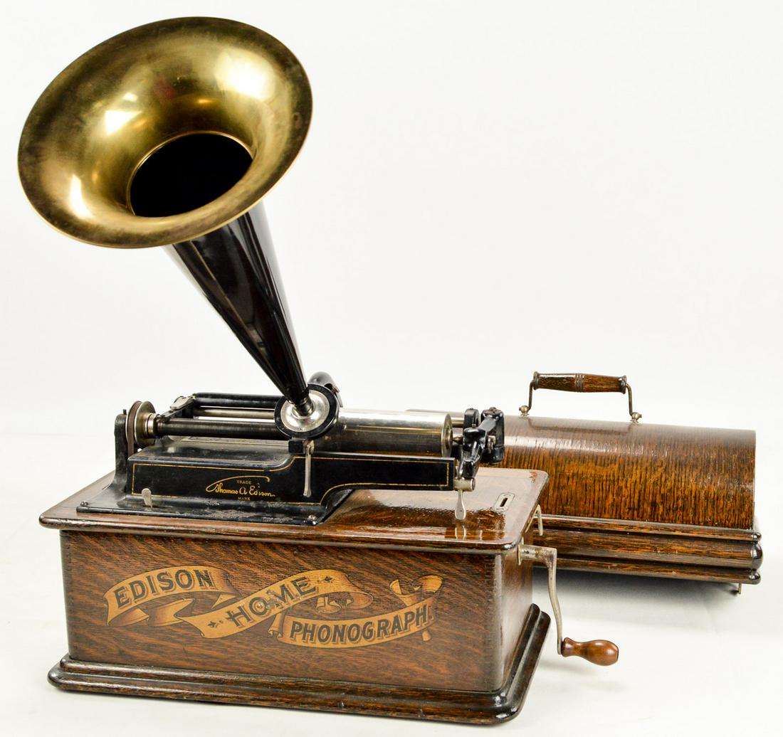 Edison Home Cylinder Phonograph Banner (1 of 16)