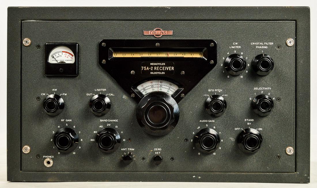 Collins 75-A2 Amateur Receiver (1 of 13)