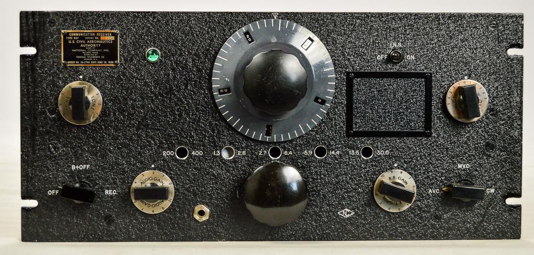 National NC-100 CAA Rack Mount Comm. Receiver (1 of 13)