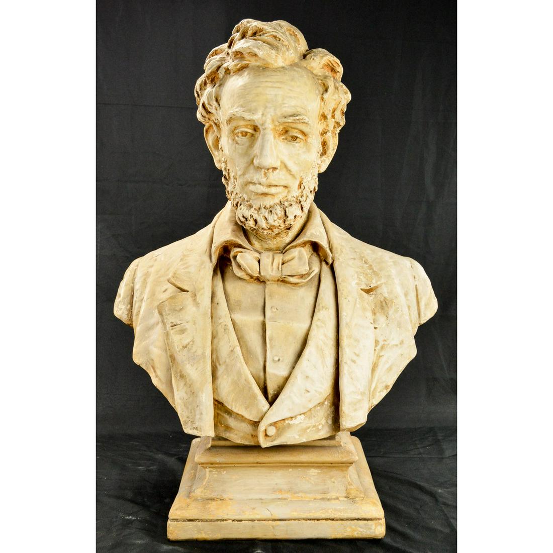 Abraham Lincoln Bust & Wall Mount (1 of 9)