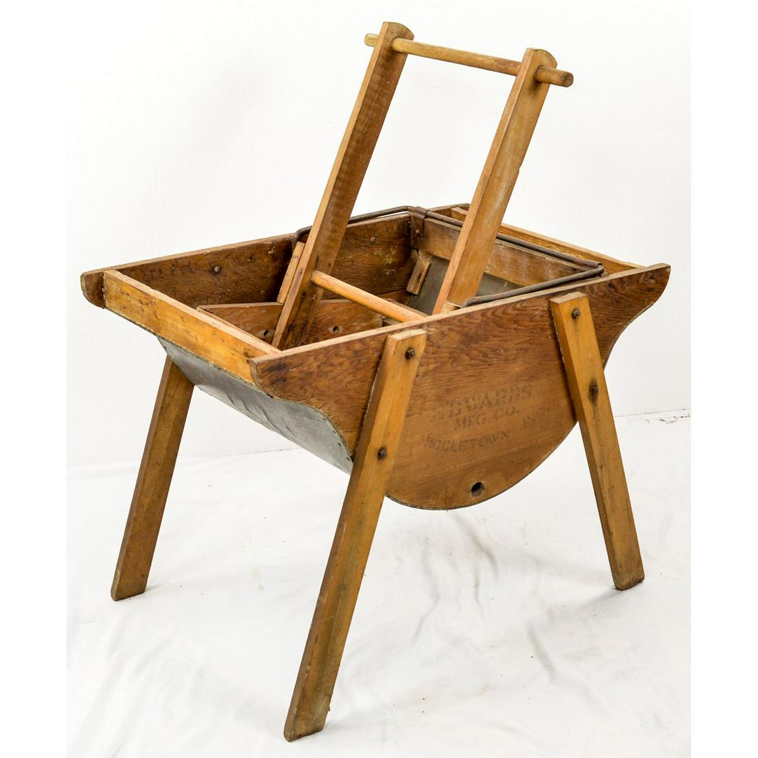 Antique Edwards Mfg Co. Wooden Clothes Washer (1 of 11)
