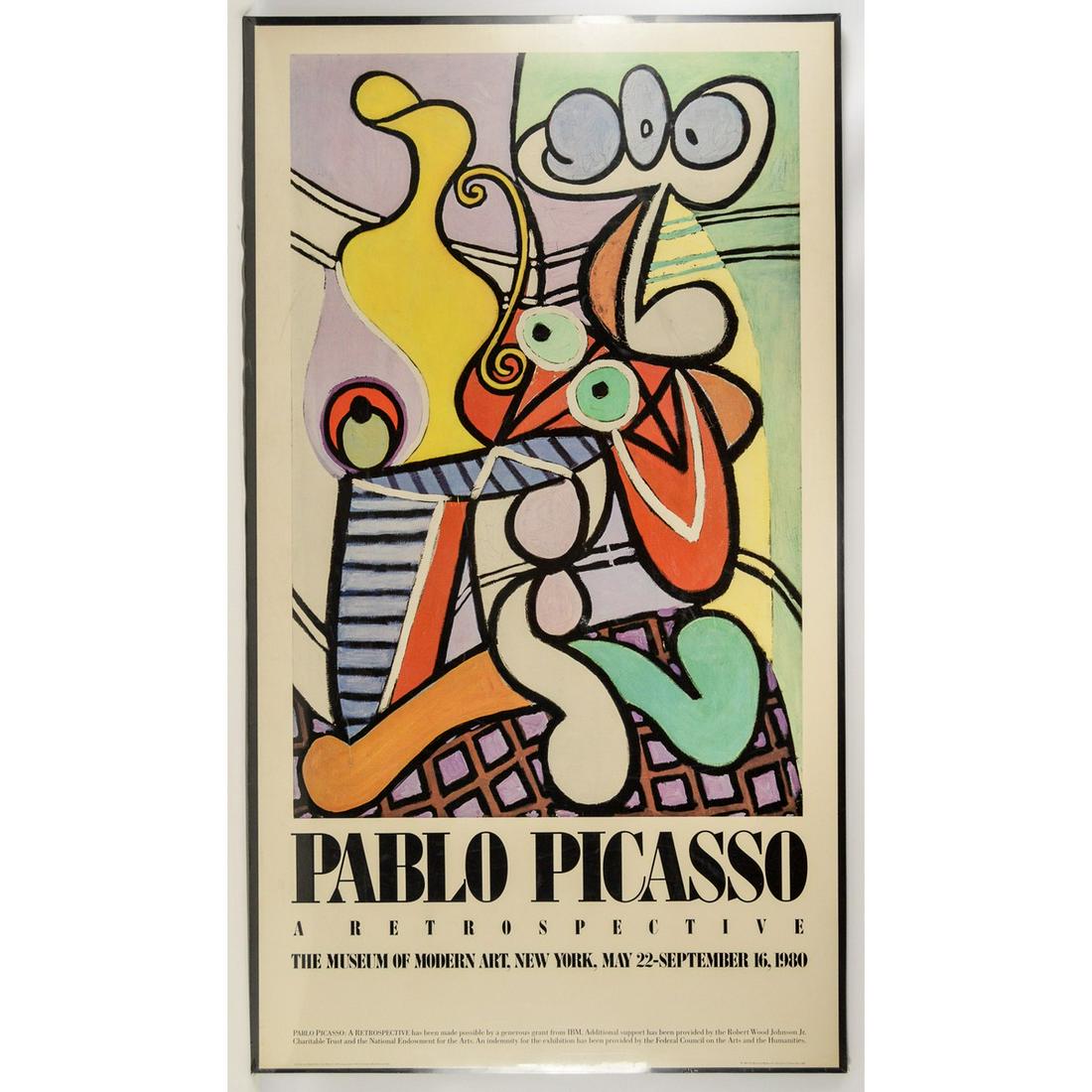 1980 Museum of Modern Art Picasso Poster (1 of 6)