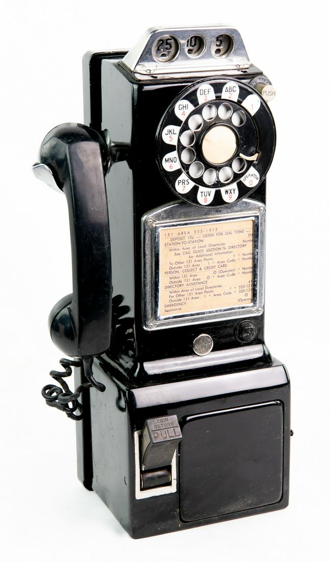 Vintage Coin Op Pay Phone (1 of 8)