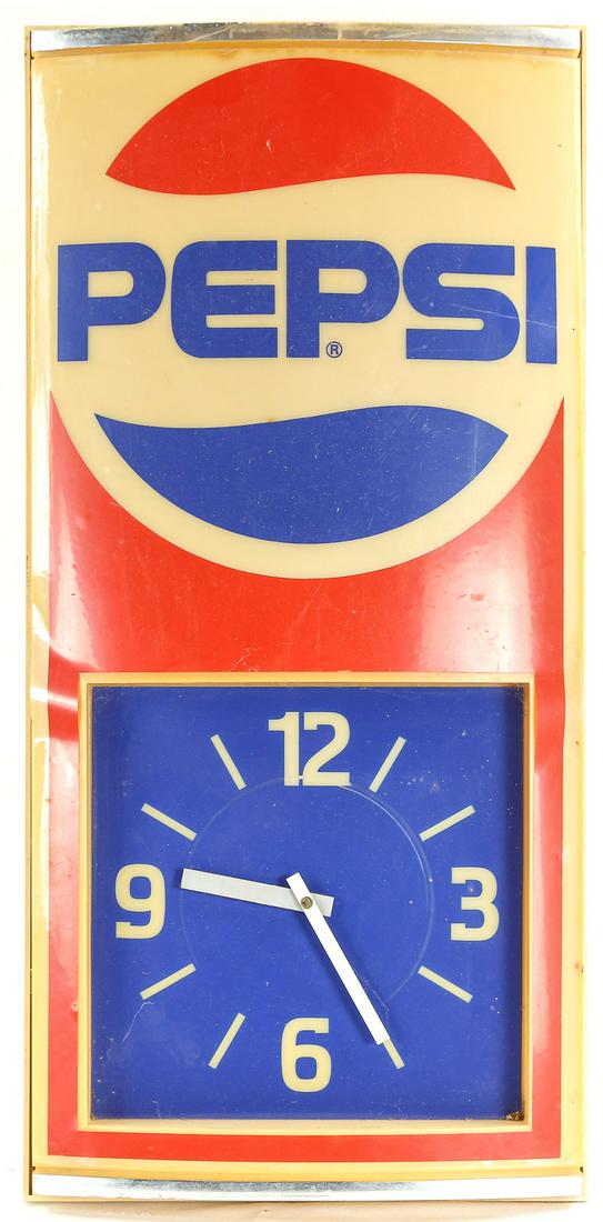 Pepsi 1989 Electric Advertising Clock (1 of 8)
