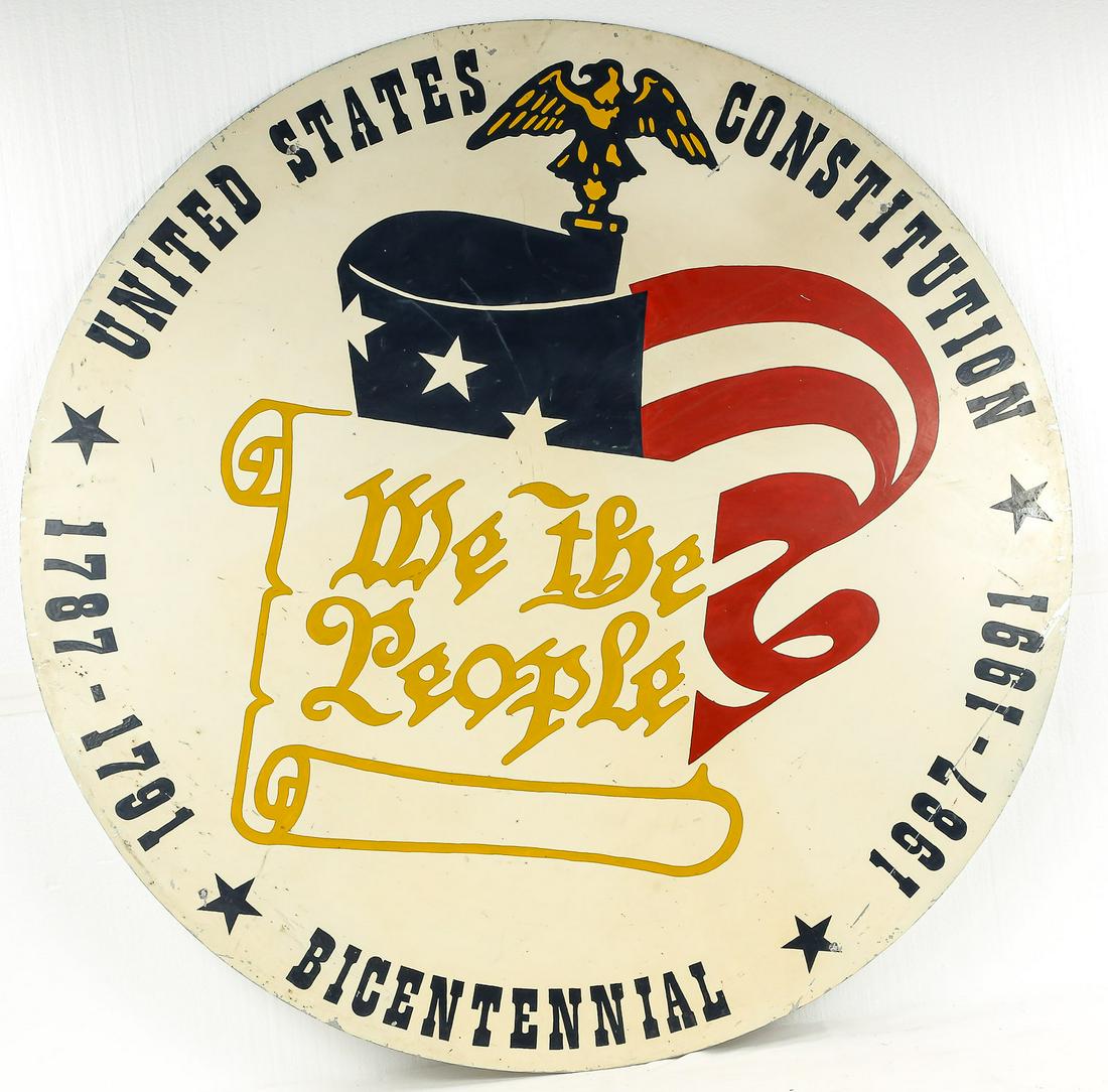 United States Constitution Bicentennial Sign (1 of 4)