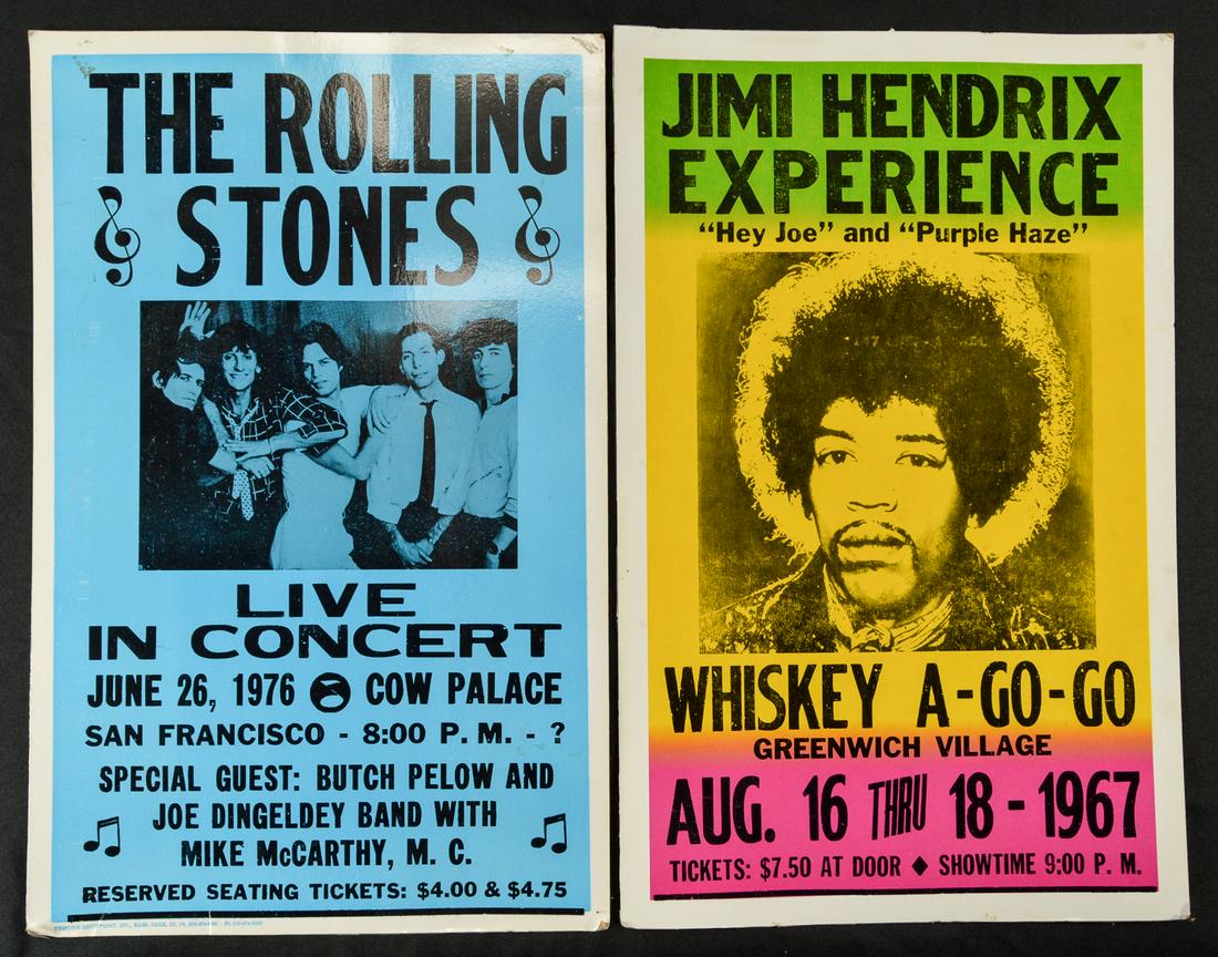 Lot of Two Concert Posters (1 of 1)