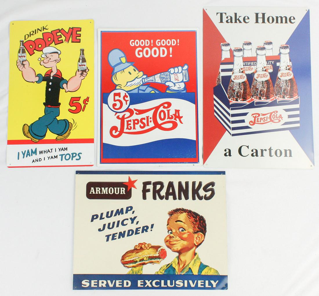 Food & Drink Contemporary Advertising Signs (1 of 1)