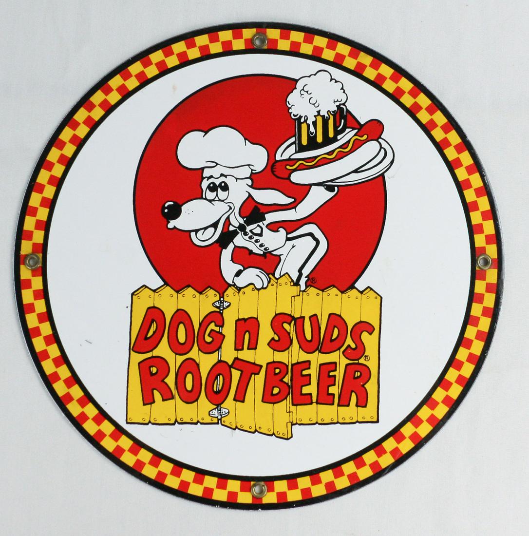 Dog n' Suds Root Beer Sign (1 of 2)
