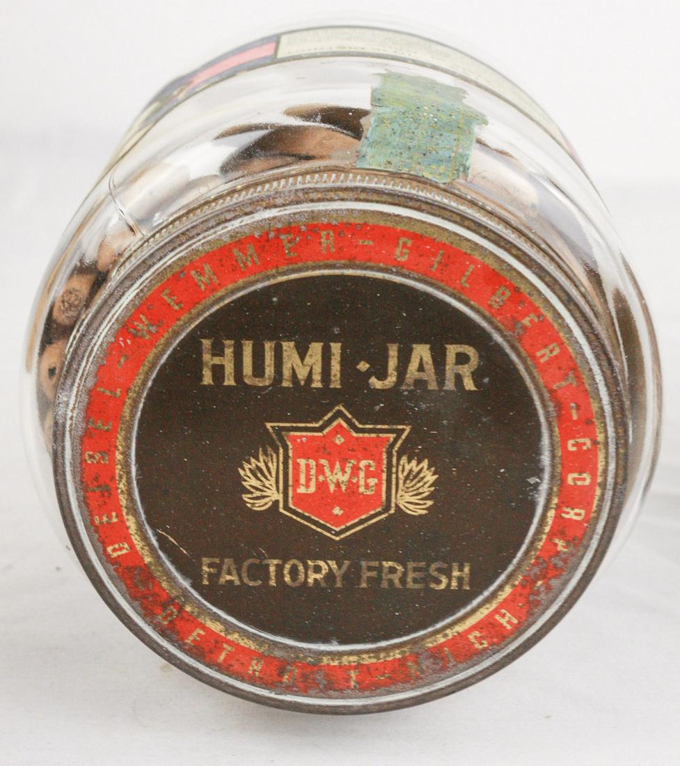 Lot of 3 Vintage Cigar Container with Cigars