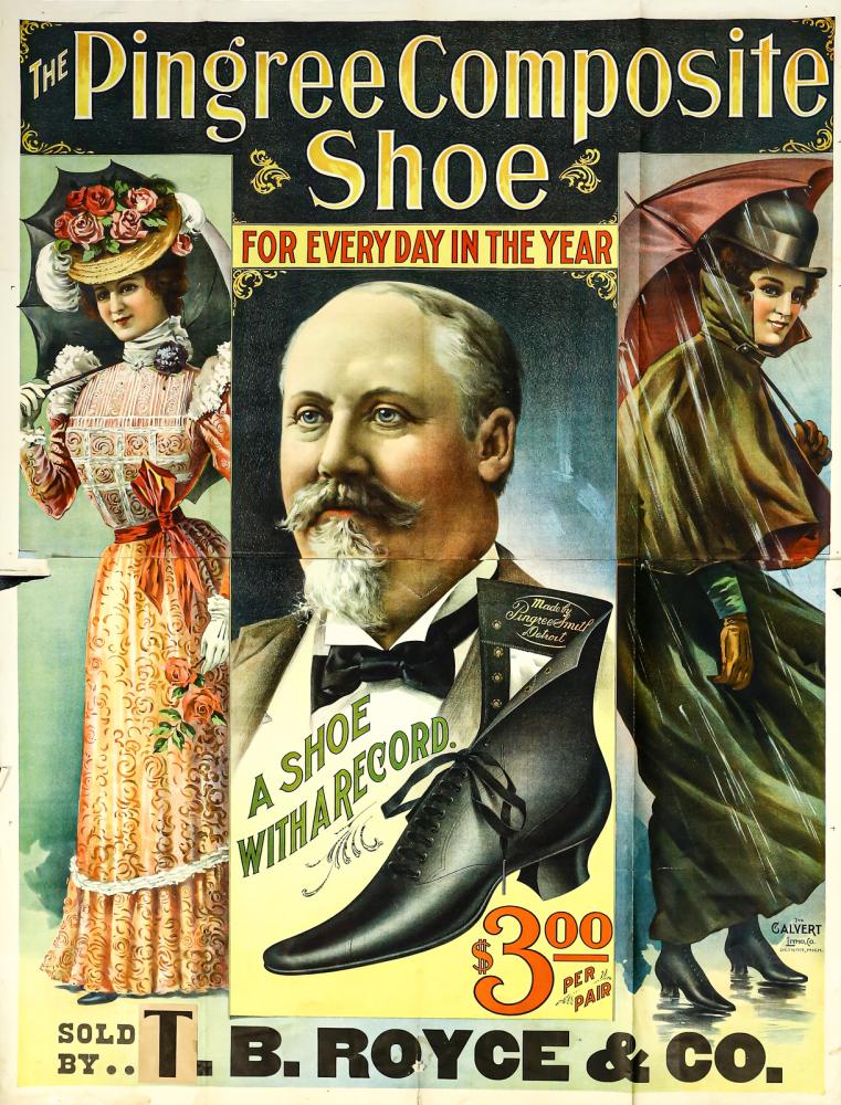 Late 1800s Pingree Composite Shoe Poster (1 of 16)
