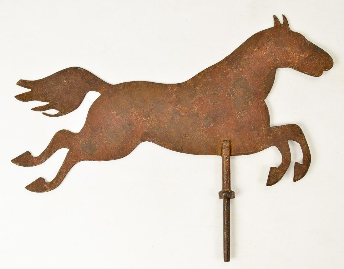 Steel Horse Weather Vane Top (1 of 2)