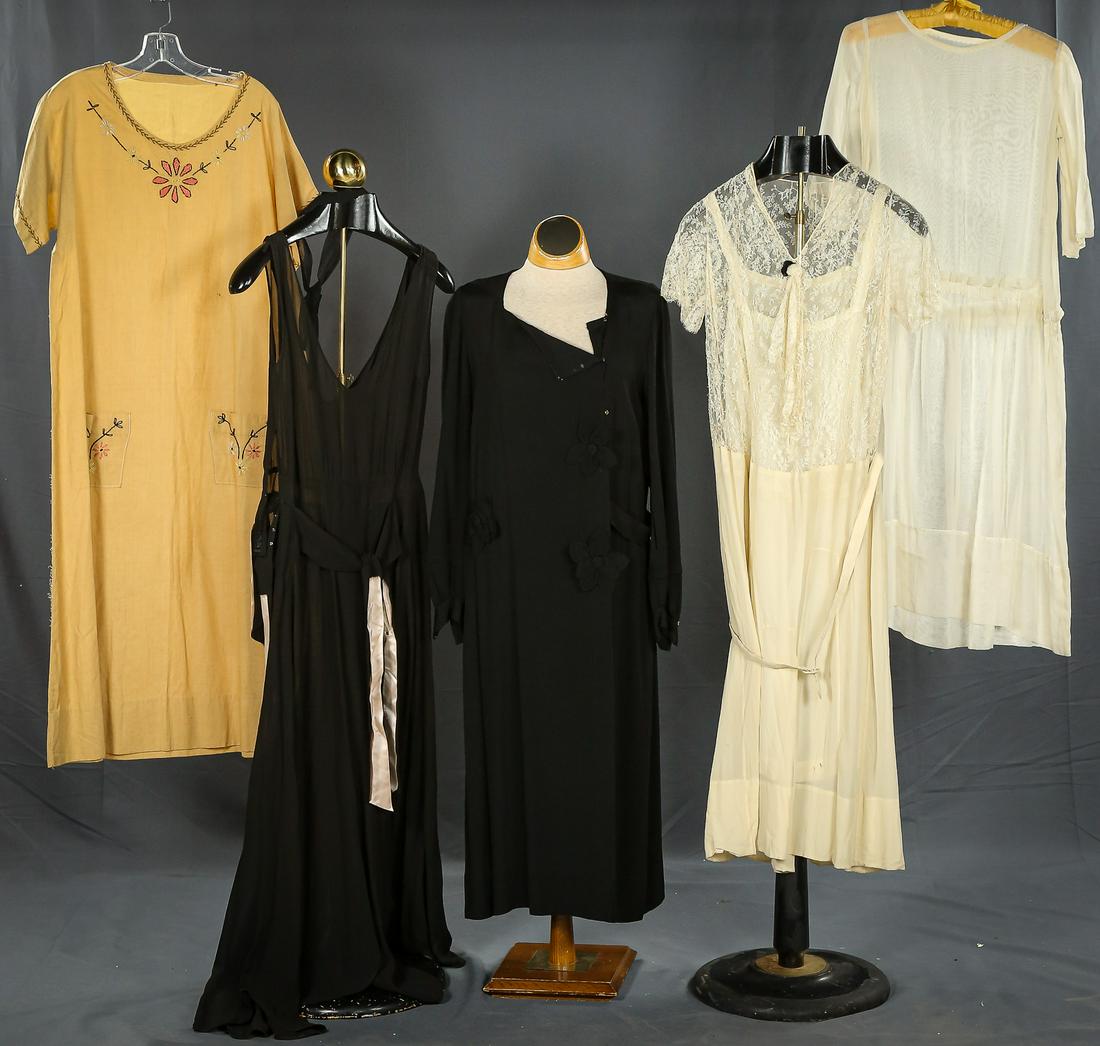 Five 1920's Women's Dresses (1 of 6)