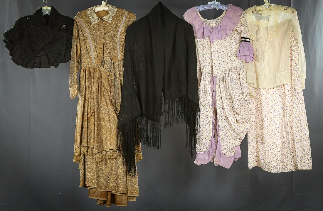 Four 1800's Women's Clothing Pieces (1 of 2)