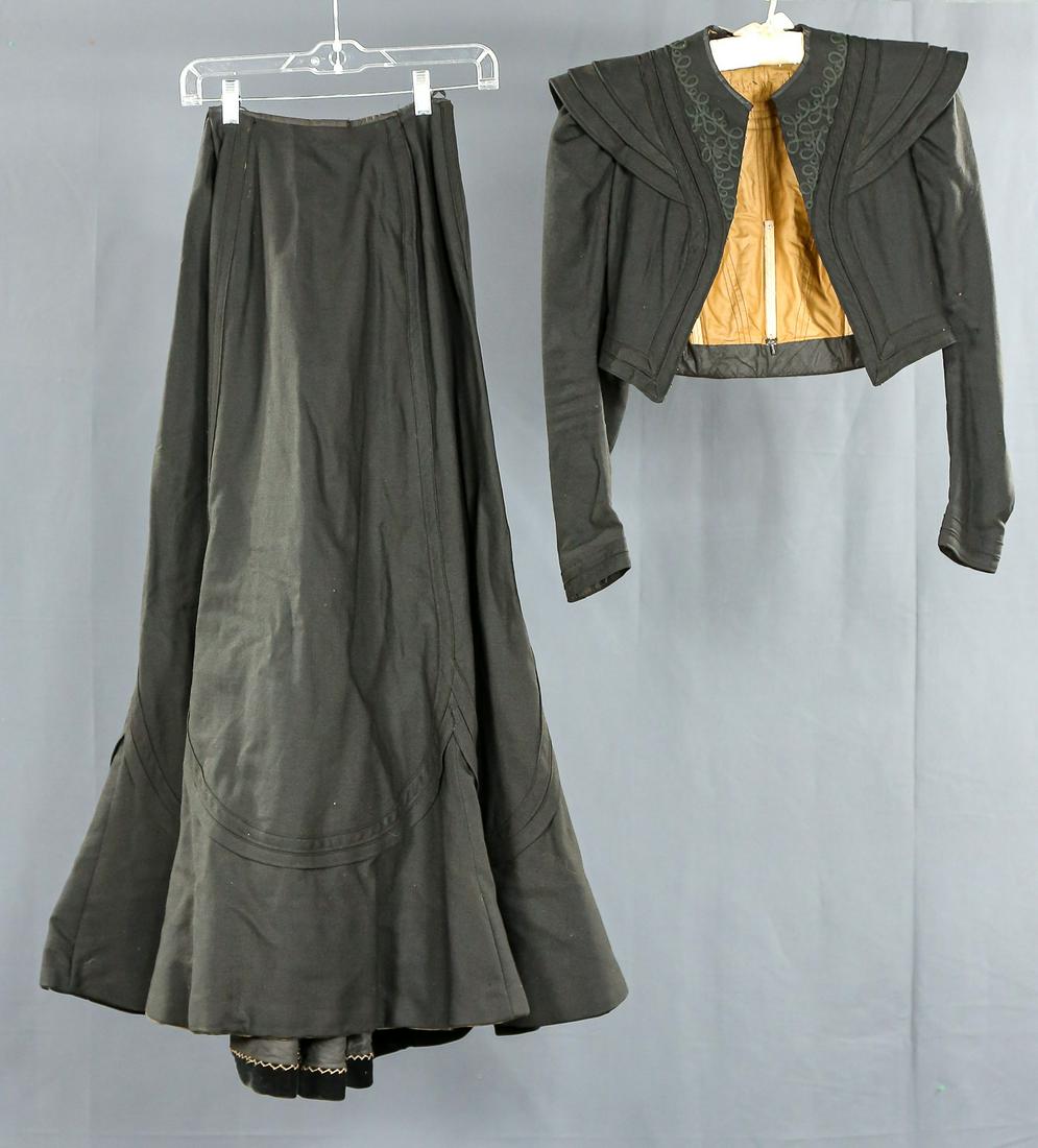 Turn of the Century Two-Piece Ladies Walking Suit (1 of 4)