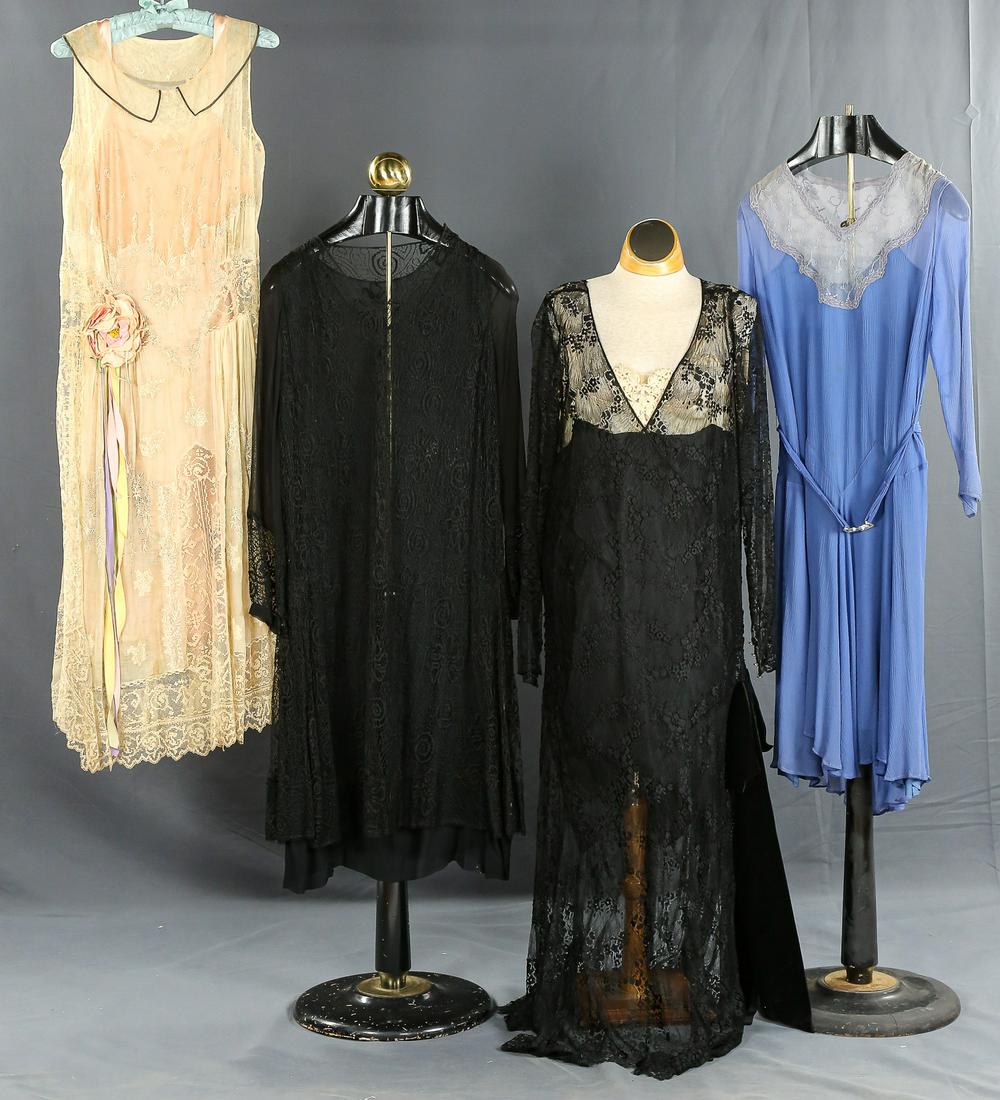 Four 1920's Women's Dresses (1 of 5)