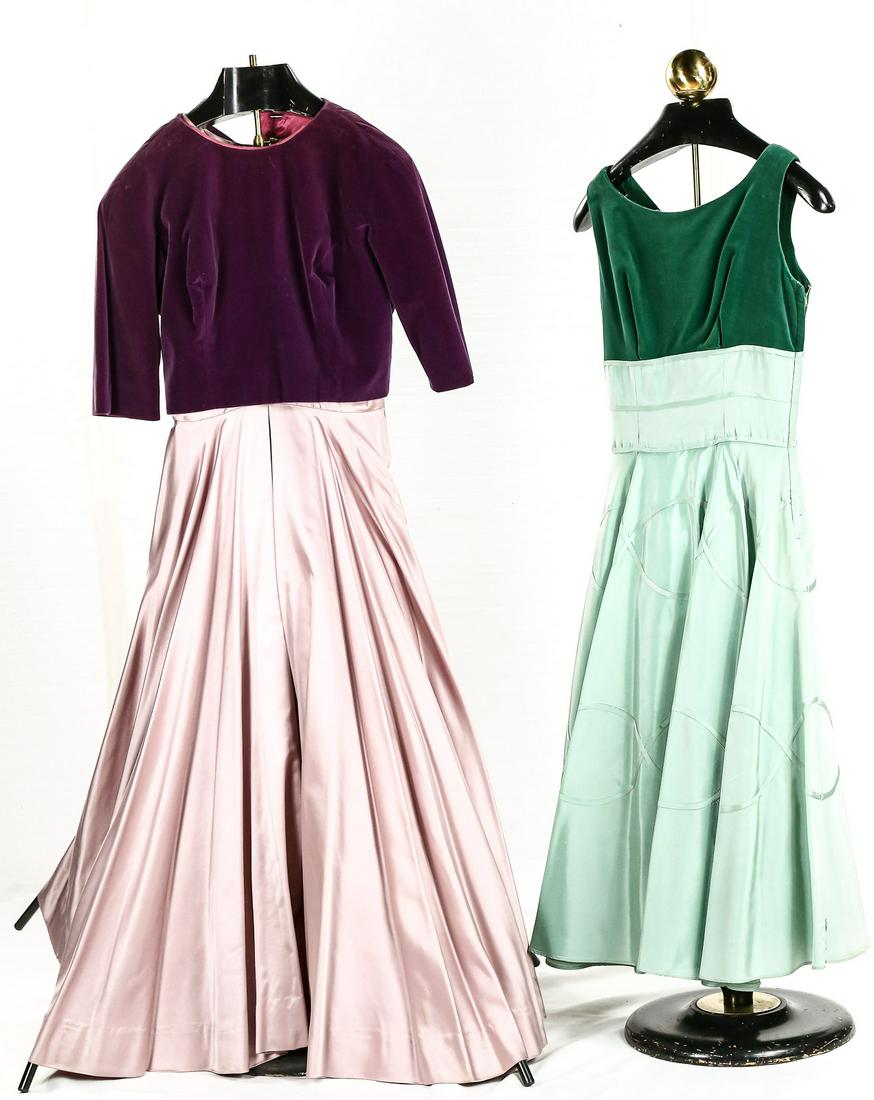 Two 1950's Women's Formal Outfits (1 of 11)