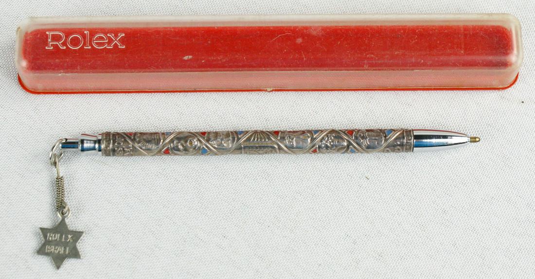 Rolex pen shop silver price