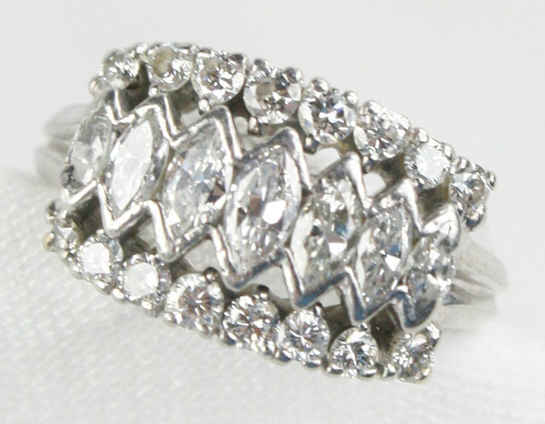 1940s Platinum and Diamond Ring (1 of 2)