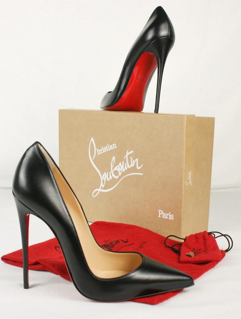 Louboutin So Kate Black 120mm Pump Sz 40: New in Box - Never Worn Louboutin - 40 US Size - 10 UK Size - 7 This item has original tags and shows no visible signs of wear. Christian Louboutin So Kate 120mm Black Patent Heel Pump 40 ********** C