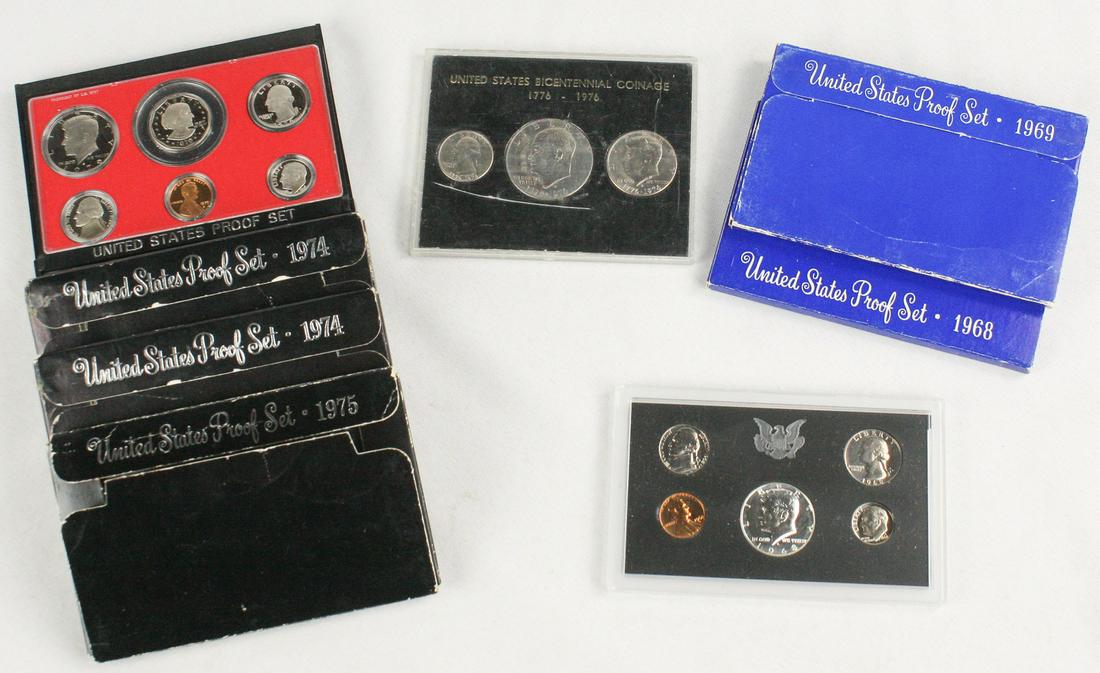 8 US Proof Sets (1 of 2)
