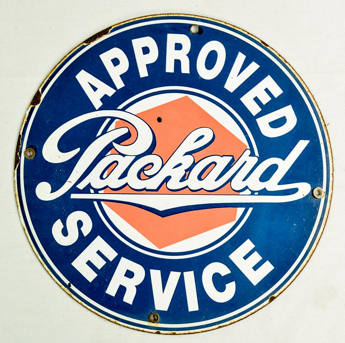 Contemporary Packard Service Advertising Sign (1 of 2)