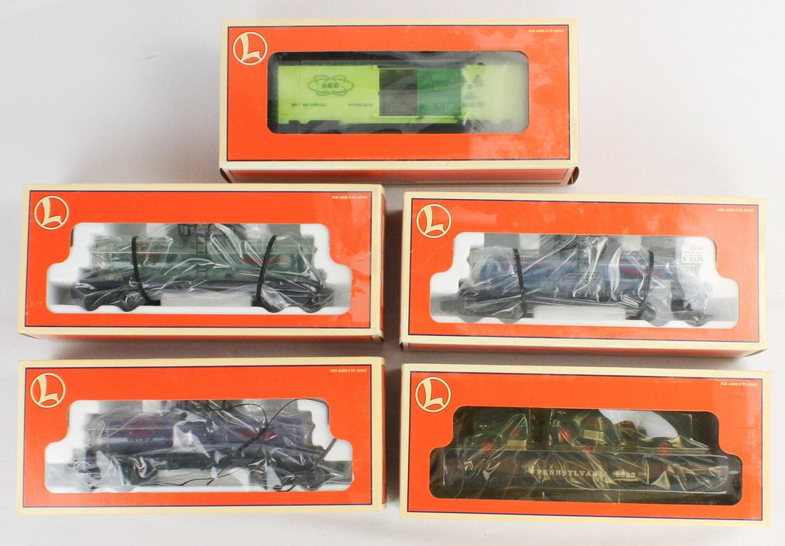 Lot of 5 Lionel Model Train Cars (1 of 2)