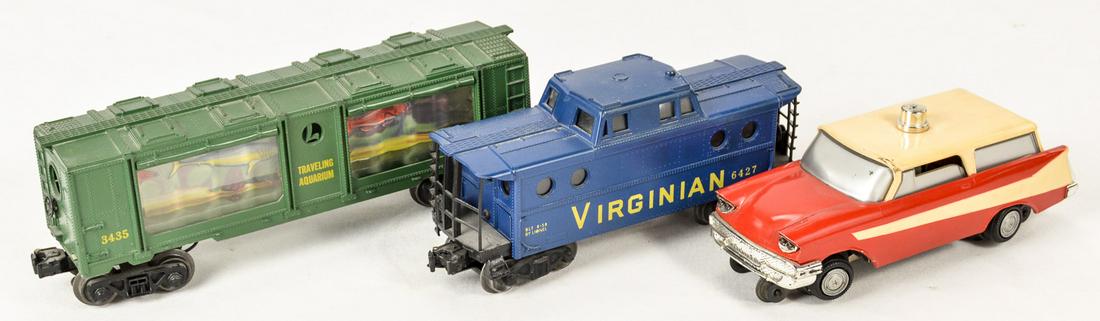 Lot of Lionel Model Train Cars & Inspection Car (1 of 8)