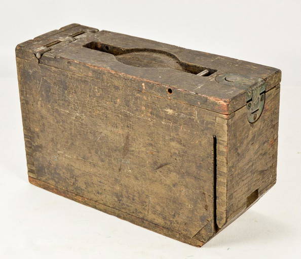 Wwi Wooden Ammo Can