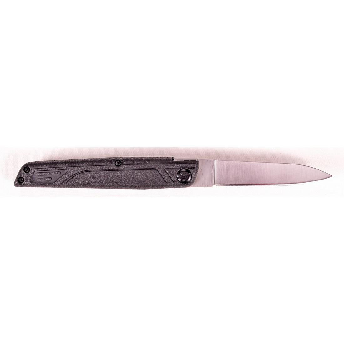 Vintage Delta Force Switchblade: Unusual locking switchblade with safety. Comes in box and with nylon sheath. Like new.