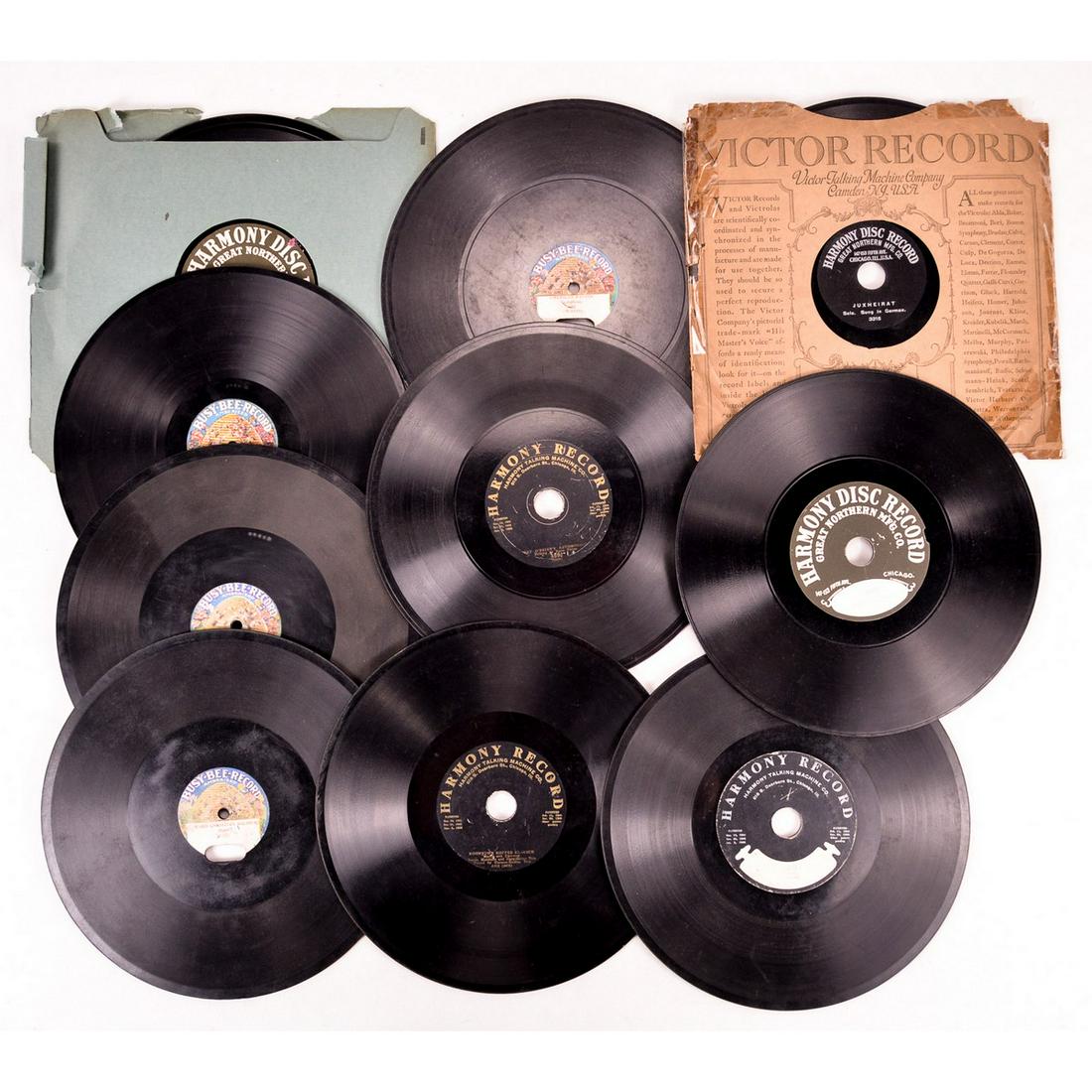 Lot of 51 10" Disc Records (1 of 1)