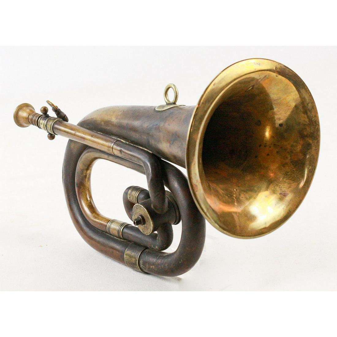 Antique Lahera Mayor 80 Bugle (Corneta De Bronce) (1 of 6)