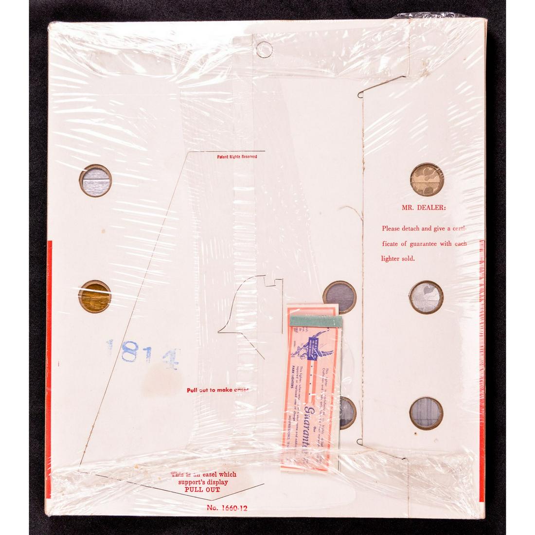 Sealed Storm King Lighter Display