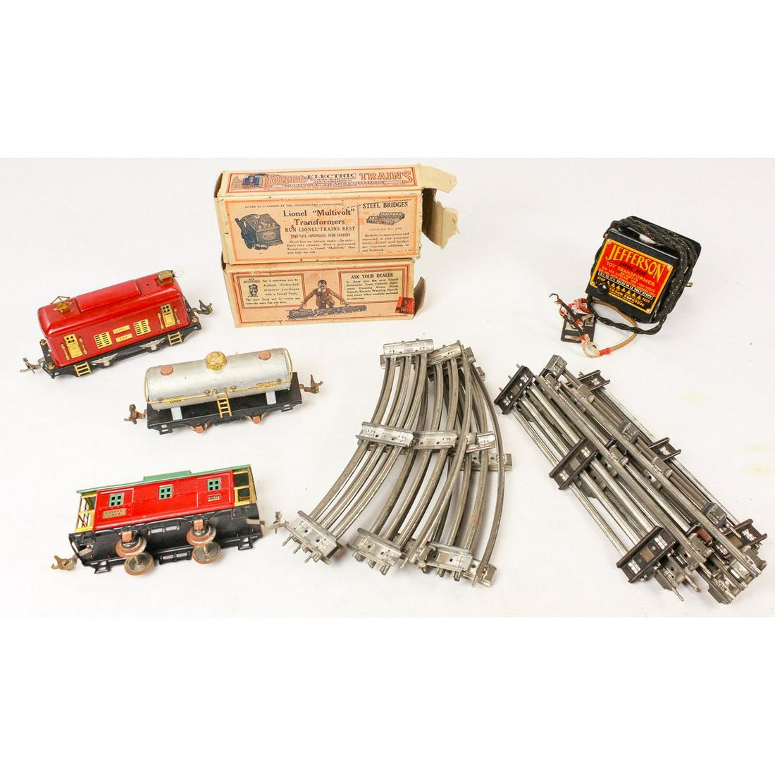 Pre-War Lionel No. 248 With Cars/Track/Transformer (1 of 9)