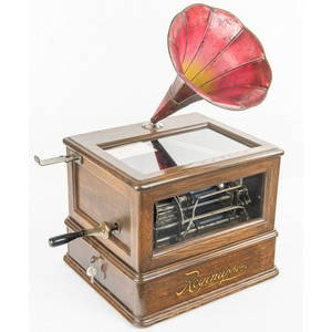 Tabletop Regina Hexaphone Cylinder Phonograph