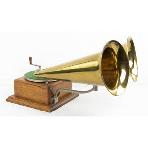 Wonder Double Bell Disc Phonograph