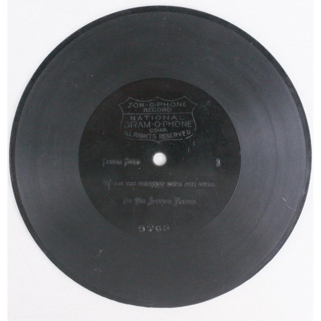 Zon-O-Phone 7" Disc Record #9765 (1 of 4)