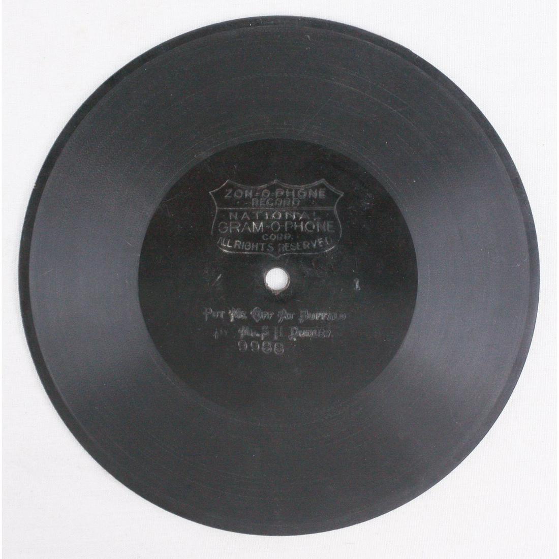 Zon-O-Phone 7" Disc Record #9988 (1 of 4)