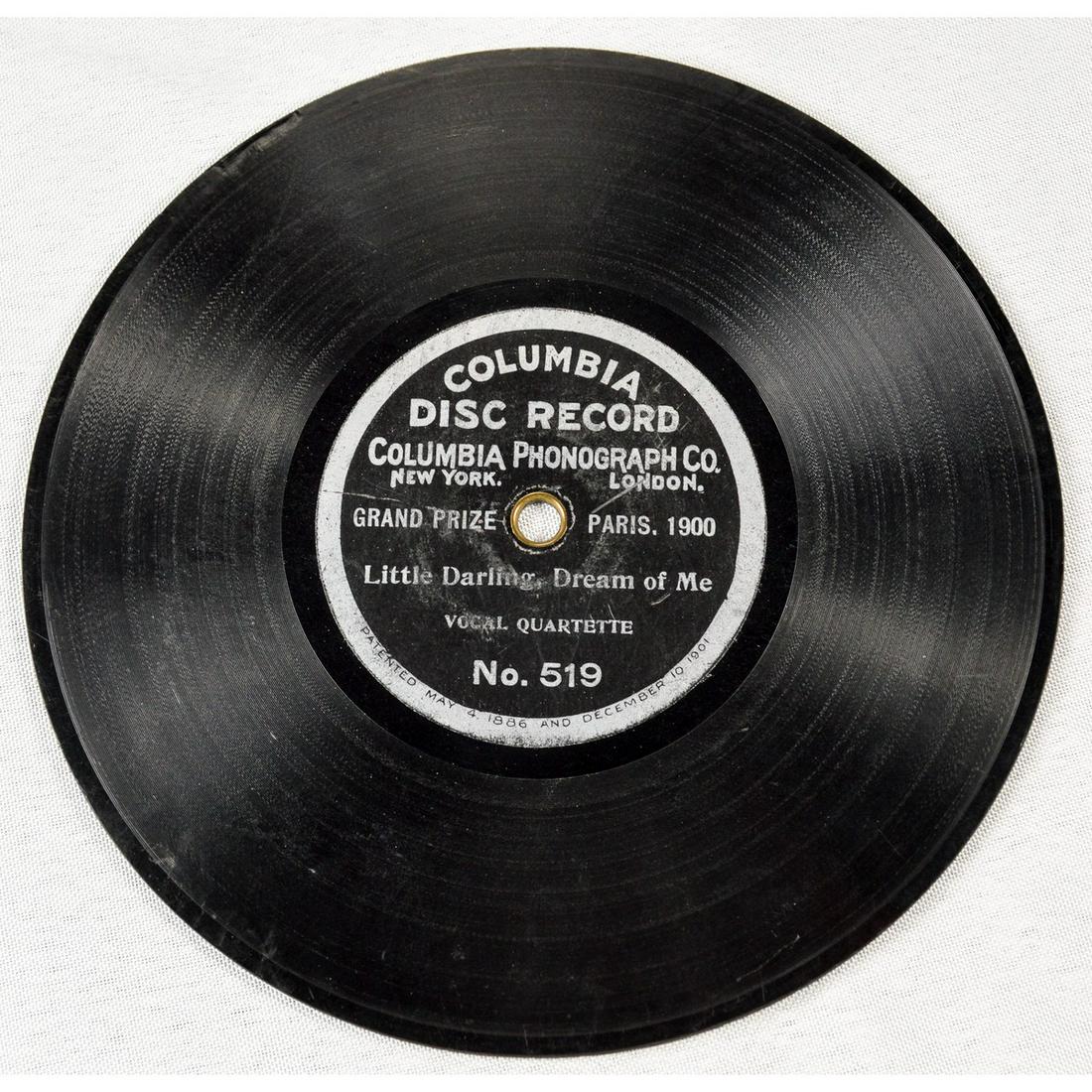 Columbia 7" Disc Record #519 (1 of 4)