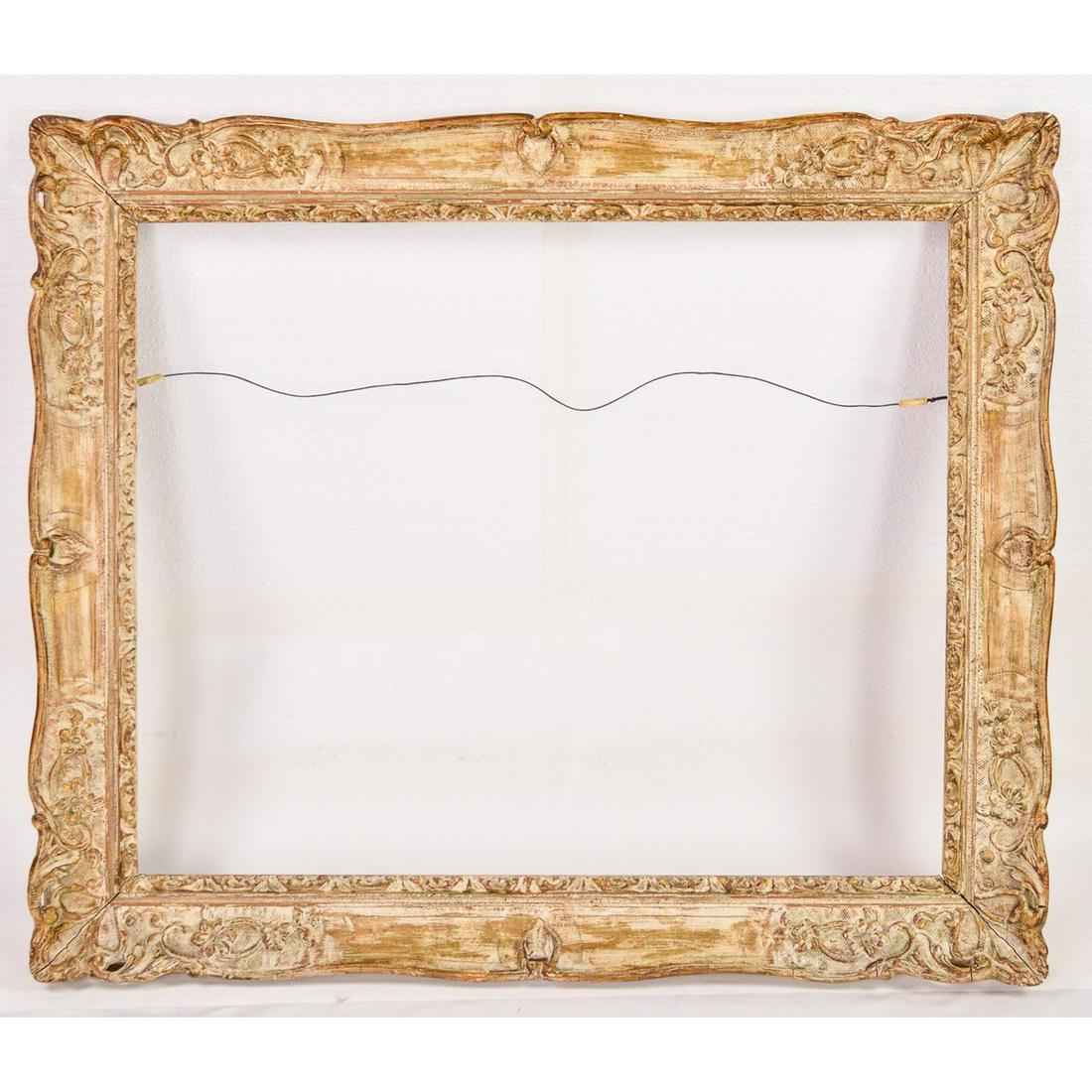 Ornate Vintage Large Wooden Picture Frame (1 of 3)