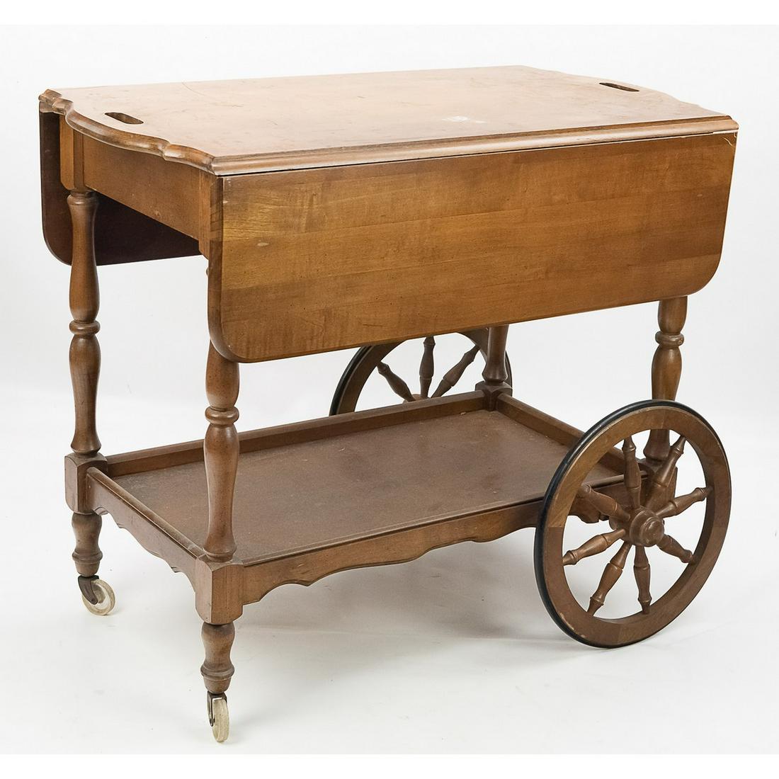 Vintage Drop Leaf Tea Cart (1 of 14)