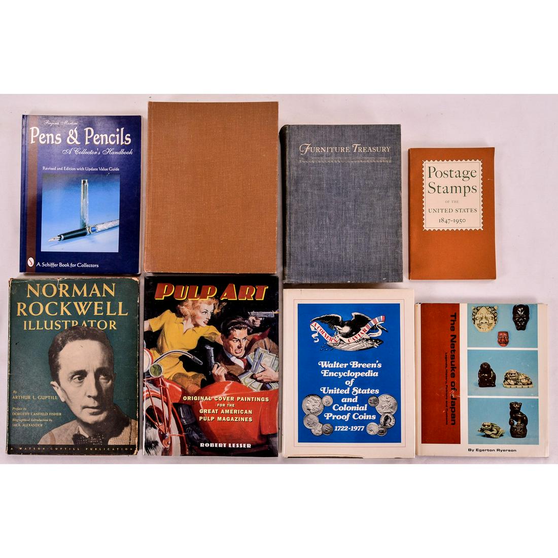 Lot of 8 Art Reference Books (1 of 3)