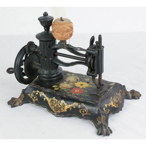 Antique Shaw & Clark Fire Hydrant Monitor Sewing Machine