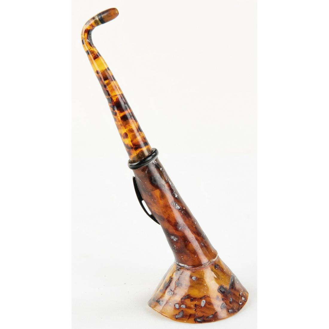 Antique Tortoise Shell Ear Trumpet 1850-1900 (1 of 7)