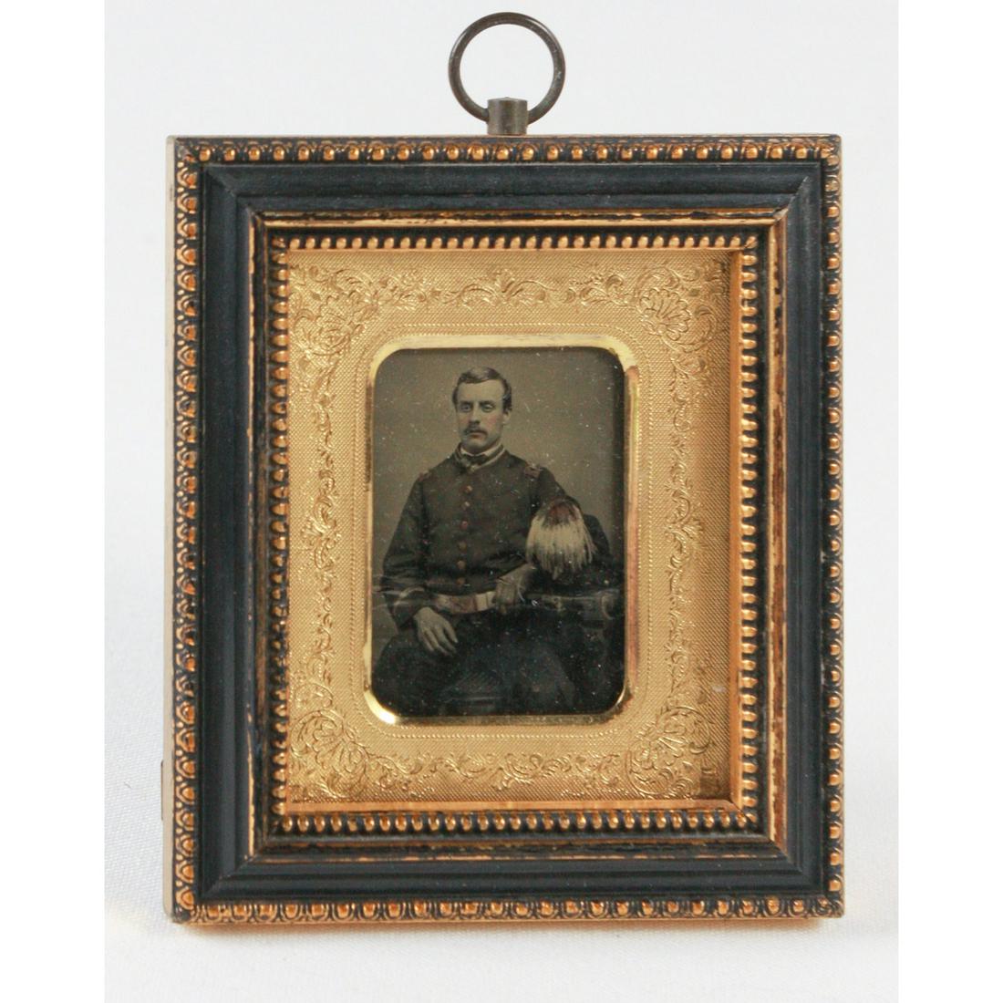Tin Type of a Civil War Soldier (1 of 5)