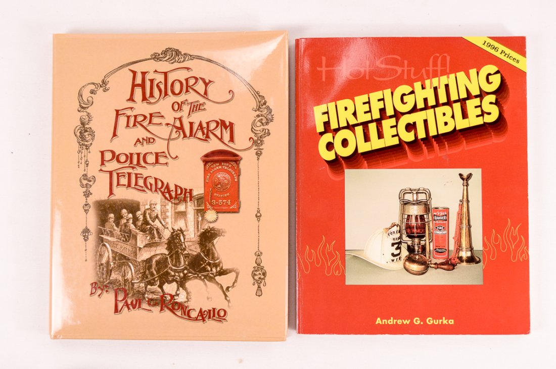 2 Fire Fighting & Police Telegraph History Books (1 of 3)