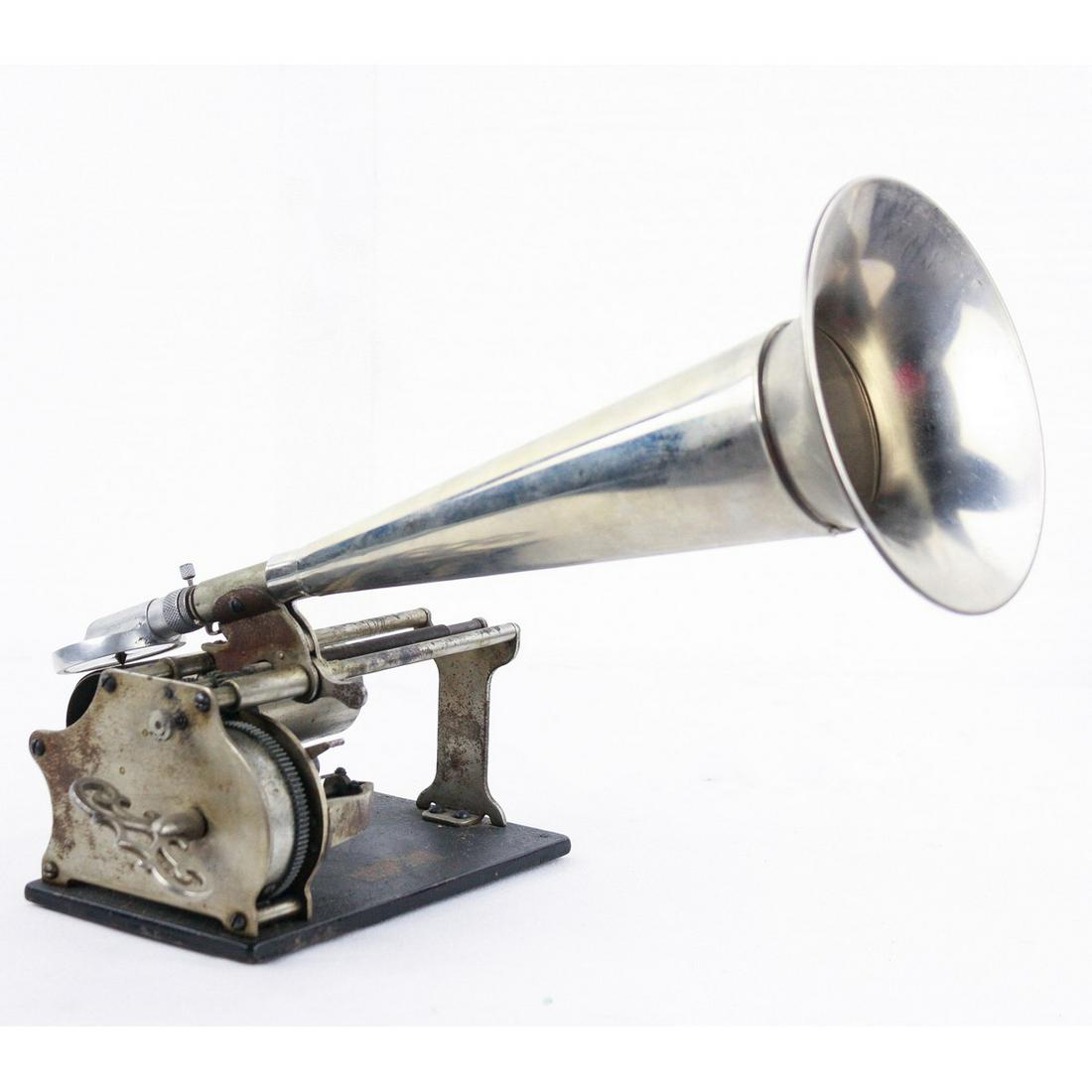 Columbia Type Q Open Works Cylinder Phonograph (1 of 12)