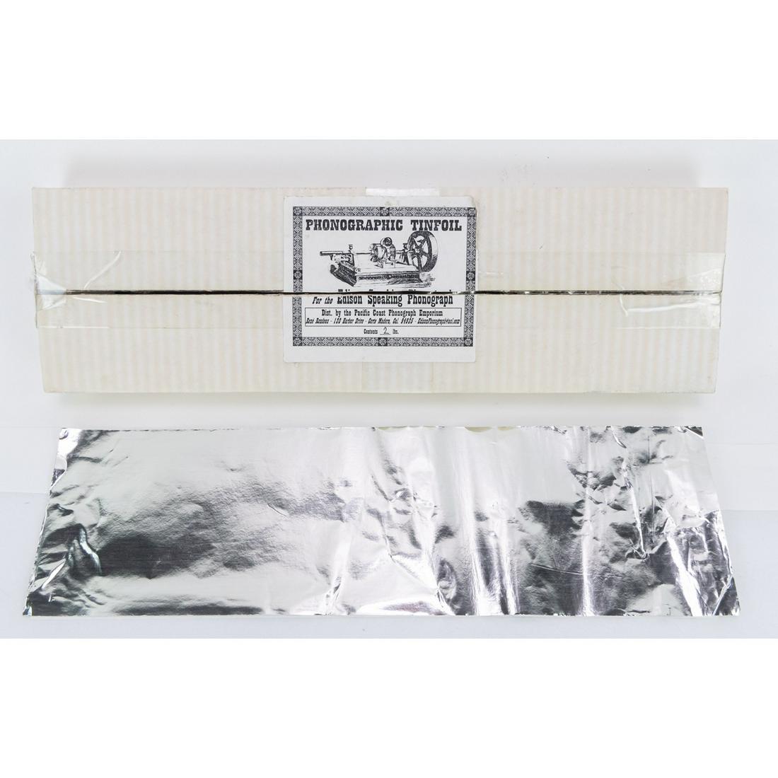 Phonographic Tinfoil Edison Speaking Phonograph (1 of 3)