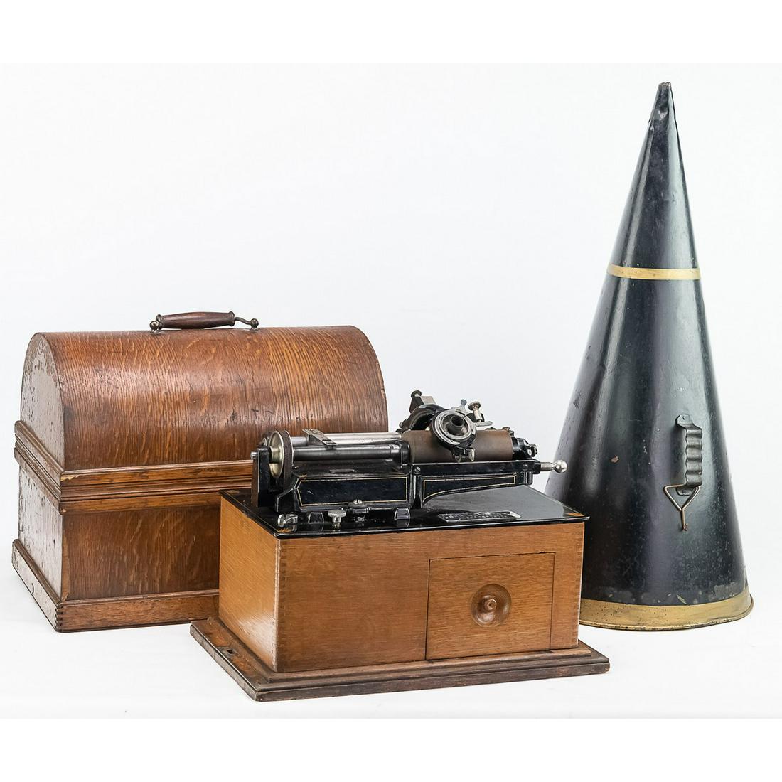 Edison Spring Motor Cylinder Phonograph (1 of 20)