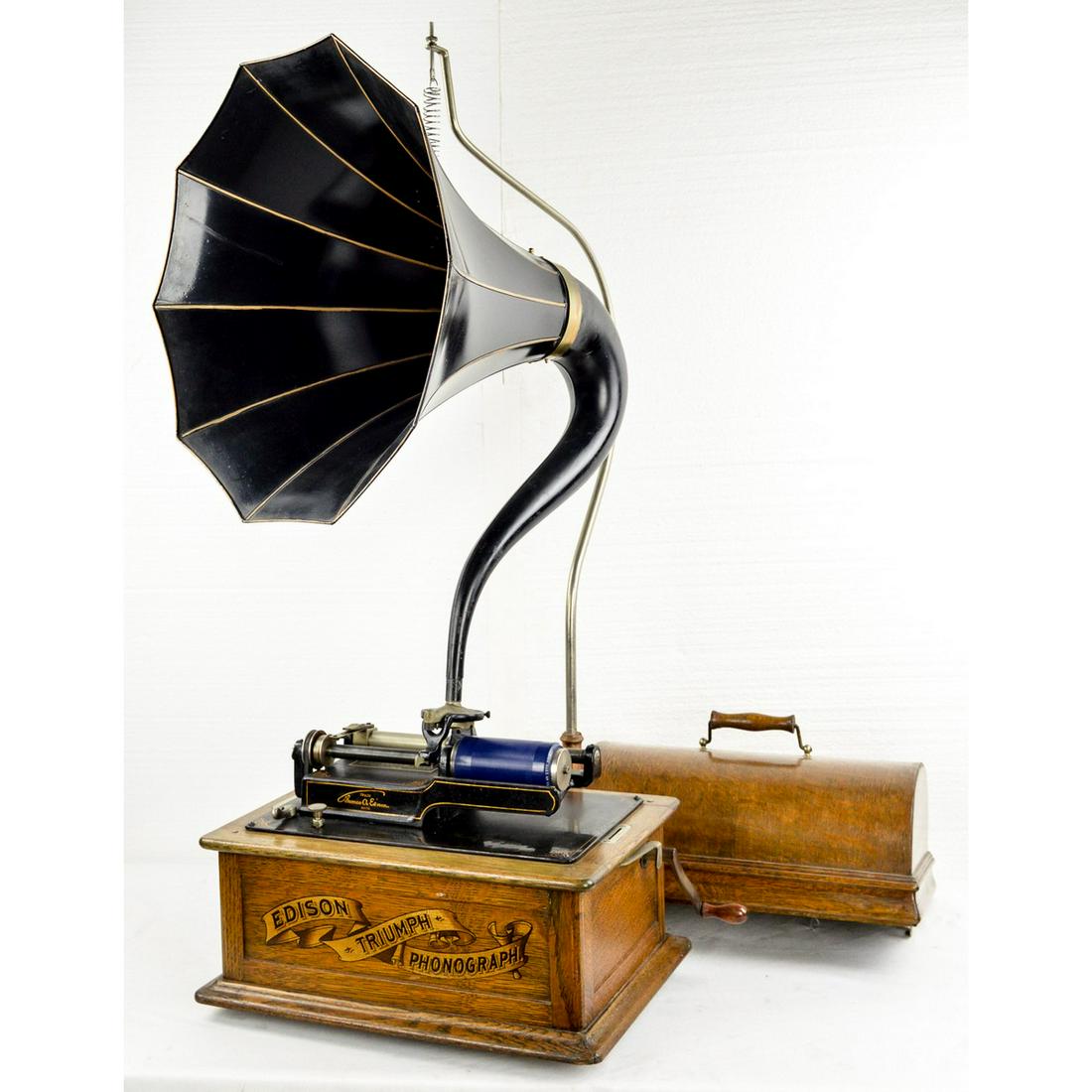 Edison Triumph Cygnet Horn Cylinder Phonograph (1 of 14)